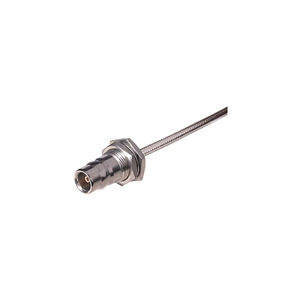 Produktfoto 1 von Huber+Suhner 24_QN-50-3-3/13-_NE Buchse Koaxialsteckverbinder QN-Steckverbinder, Kabel, für Koaxial-Kabel, 50 Ω Lot,