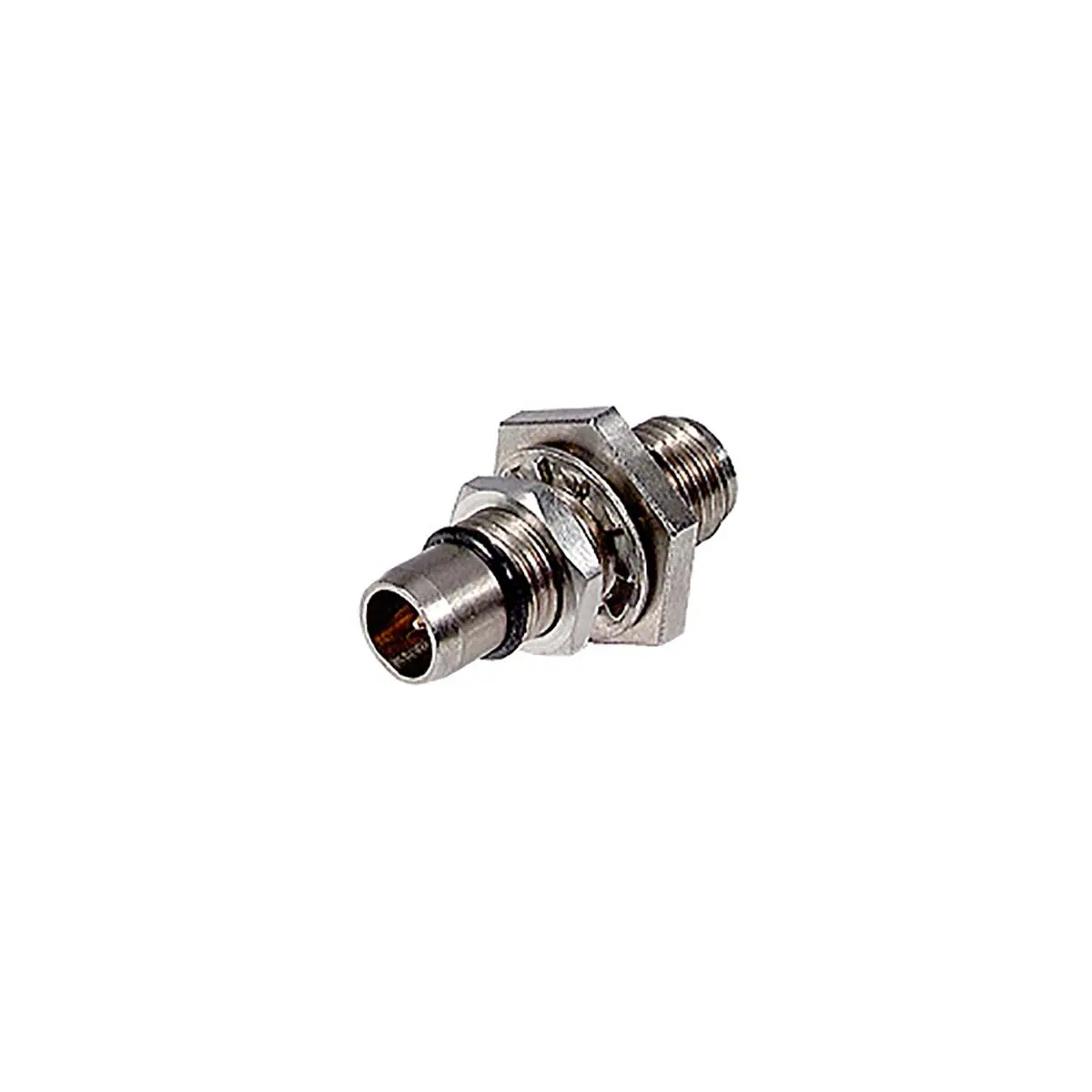Produktfoto 1 von Huber+Suhner Koaxadapter, 50 Ω, Gerade, 18 GHz Stecker Buchse, Koaxial Nennspannung