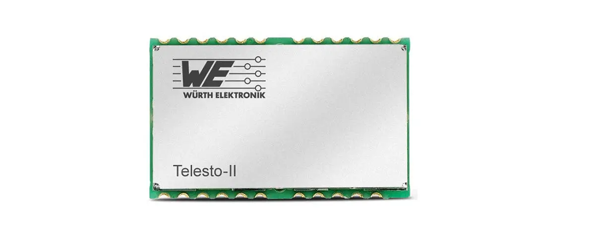 Produktfoto 1 von Wurth Elektronik HF-Modul Modul HF-Modul bis 38.4 kbps 3.6 V / 15 dBm, Oberfläche