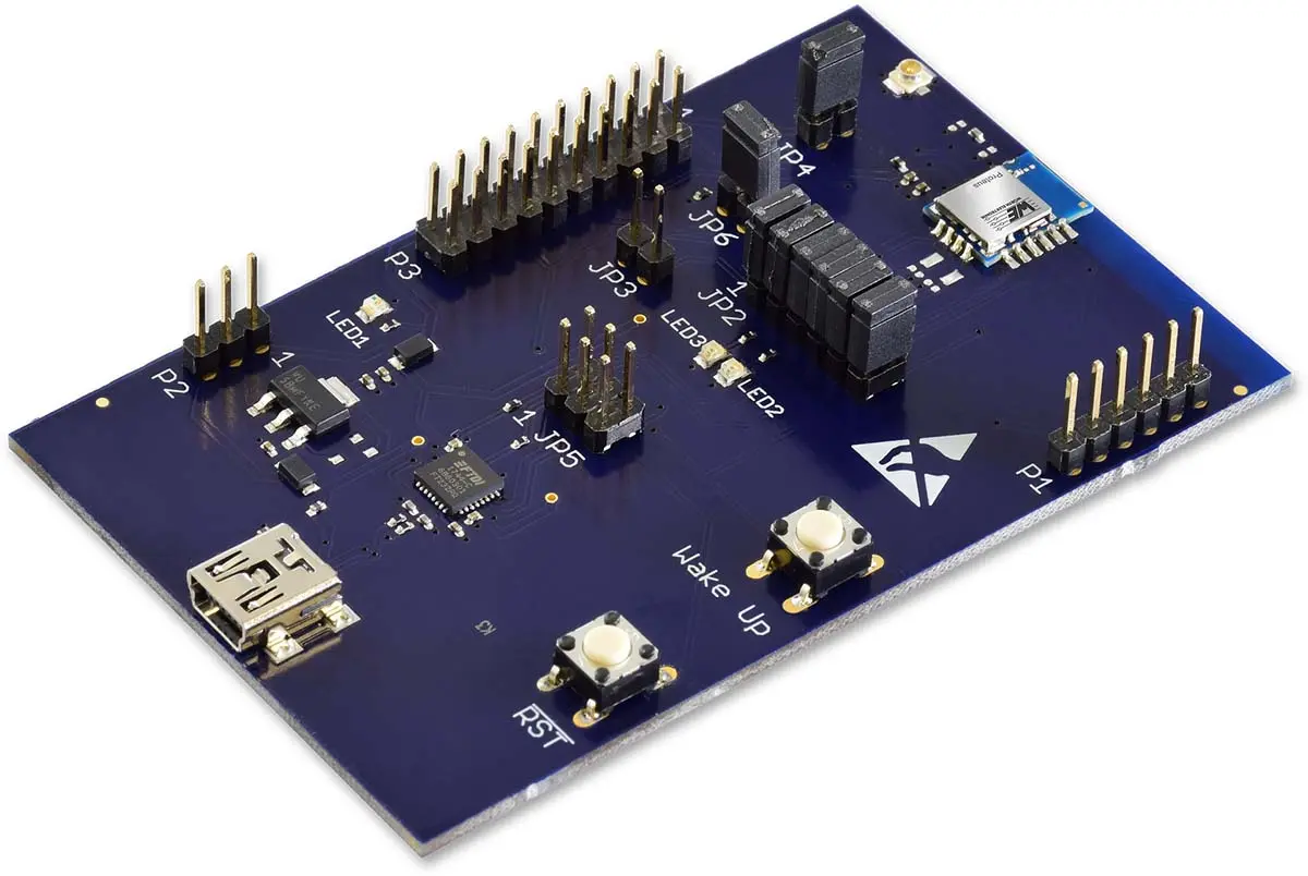 Produktfoto 1 von Würth Elektronik Entwicklungstool Kommunikation und Drahtlos, 32.768KHz für EV-Kit Proteus-II, Bluetooth