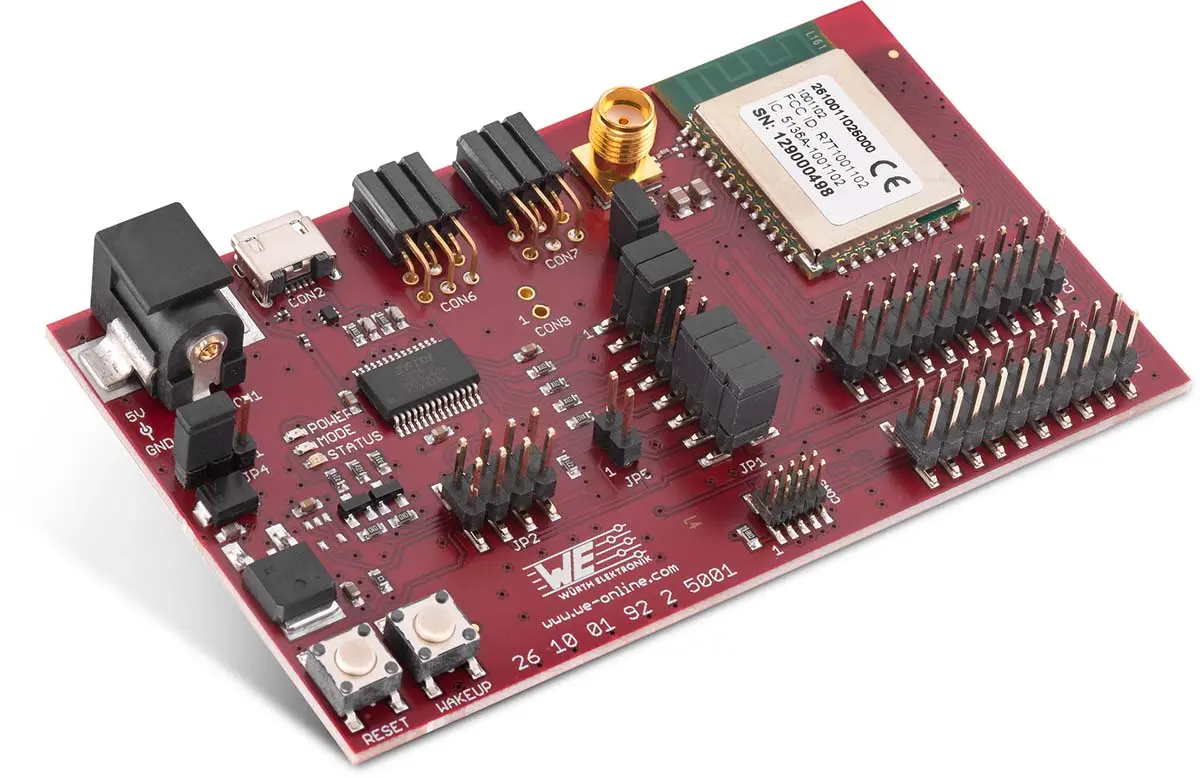 Produktfoto 1 von Würth Elektronik Entwicklungstool Kommunikation und Drahtlos, 2.5GHz für Wi-Fi-EV-Kit von Calypso, WiFi