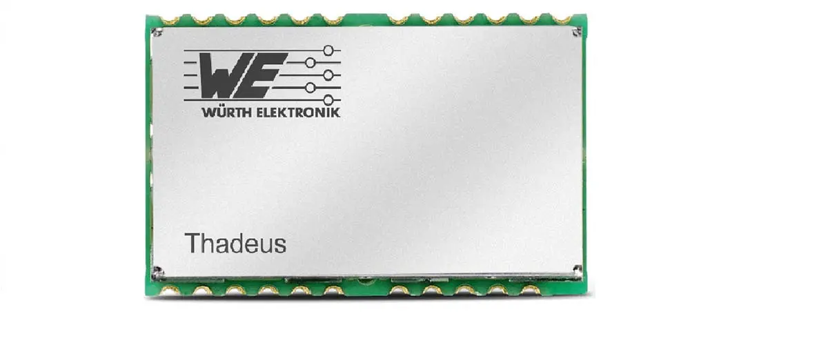 Produktfoto 1 von Wurth Elektronik HF-Modul Modul HF-Modul bis 25 kbps 3.6 V / 15 dBm, Oberfläche