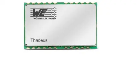 Produktfoto 1 von Wurth Elektronik HF-Modul Modul HF-Modul bis 25 kbit/s 3.6V / 15 dBm, Oberfläche