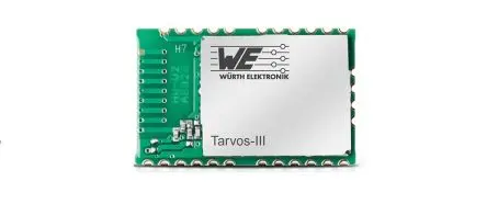 Produktfoto 1 von Wurth Elektronik HF-Modul Modul HF-Modul bis 400 kbit/s FM moduliert 3.8V / 14 dBm, Oberfläche