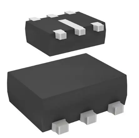 Produktfoto 1 von DiodesZetex Doppelt DMG1023 Typ P-Kanal 1, Oberfläche MOSFET 20 V Erweiterung / 1.03 A 530 W, 6-Pin SOT-563