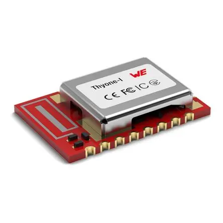 Produktfoto 1 von Wurth Elektronik HF-Modul Modul HF-Modul bis 2000 kbit/s FM moduliert 3.6V / 6 dBm, Oberfläche