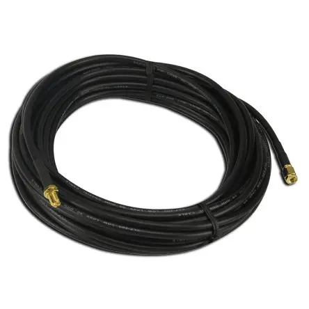 Produktfoto 1 von RF Solutions CBA Koaxialkabel Stecker, 50 Ω Buchse, 10 m, SMA / SMA, Schwarz