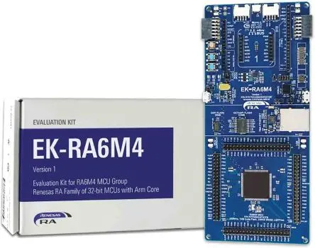 Produktfoto 1 von Renesas Electronics Evaluierungskit für die RA6M4-Mikrocontroller-Gruppe, Evaluierungsplatine Evaluierungskit ARM Cortex