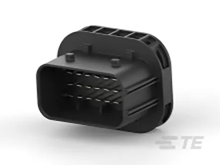 Produktfoto 1 von TE Connectivity LEAVYSEAL Kfz-Steckverbinder, Kabel, Kfz-Steckverbinder, Crimpbefestigung, Stecker, 21-polig, Schwarz /