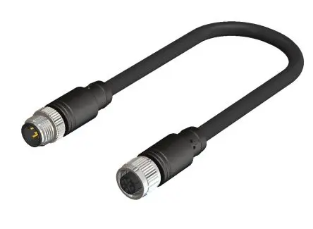 Produktfoto 1 von RS PRO CDF, 5-polig Sensor-Betätigungselementkabel, Gerade Buchse 5 / Gerade Stecker, Länge 5 m