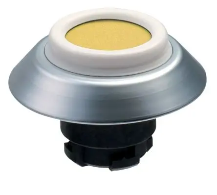 Produktfoto 1 von Schmersal NDTGB Druckschalter Ø 22.3 mm, Gelb Tastend Rund Kunststoff, IP67