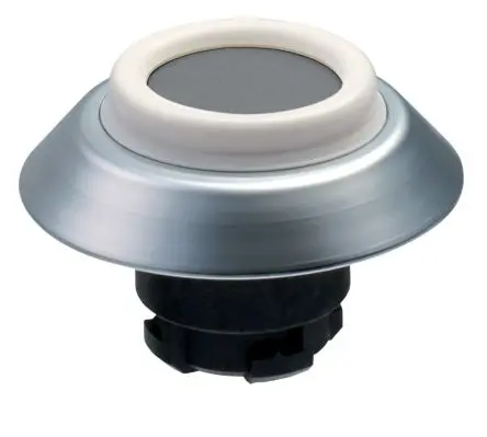 Schmersal NDTGR Druckschalter Ø 22.3 mm, Grau Tastend Rund Kunststoff, IP67