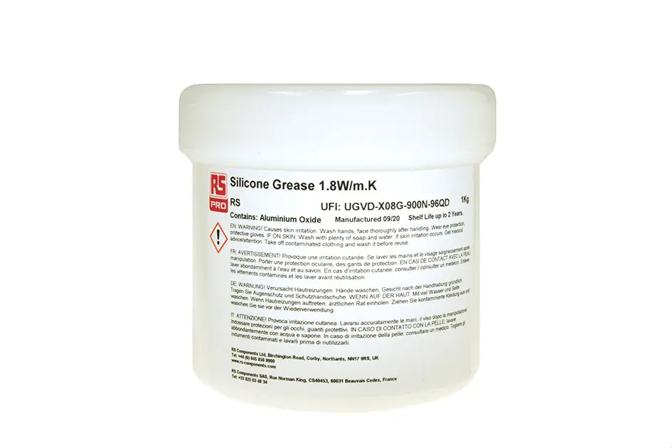 Produktfoto 1 von RS PRO Fett, 1.8 W/mK, max. 200 °C