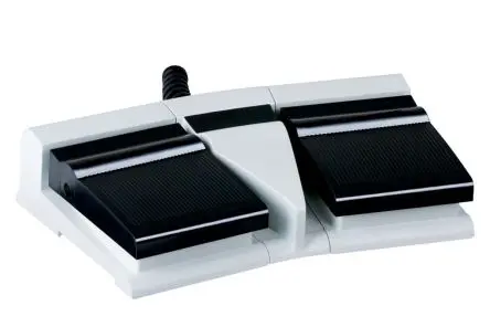 Produktfoto 1 von Schmersal Universal NKF2-10/10Z-B-2M Fußschalter Tastend, SPST Thermoplast, 2.5A 230 V ac, IP67