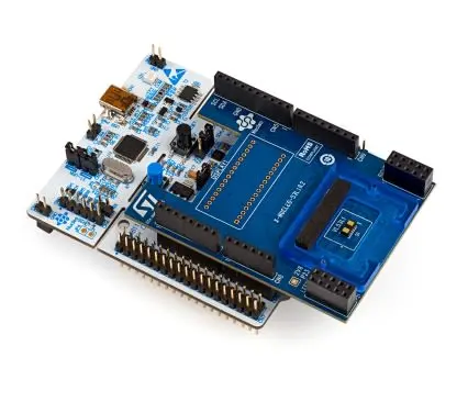 Produktfoto 1 von STMicroelectronics VL53L1 VL53L1 Nukleo-Pack mit X-NUCLEO-53L1A2 Erweiterungsplatine und STM32F401RE Nukleo-Platine,