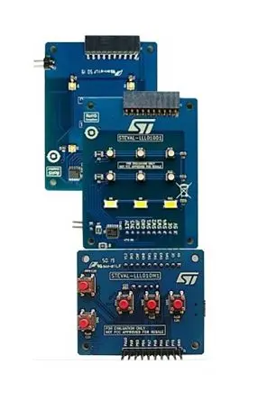 Produktfoto 1 von STMicroelectronics LED-Treiber LED-Treiberevaluierungskit Evaluierungskit zum Einsatz mit LED8102S, Evaluierungskit für