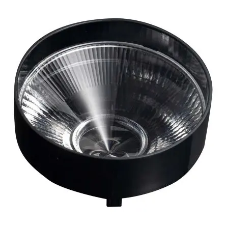 Ledil Carmen Linse LED-Halter Satz 1-LEDs Rund aus Polymethylmethacrylat, Klar 12 °, Ø 69.5 mm x 41.5 mm