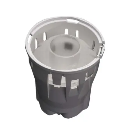 Produktfoto 1 von Ledil LEIS Linse LED-Halter Satz 1-LEDs Rund aus Polymethylmethacrylat, Klar 3 °, Ø 50 mm x 53 mm