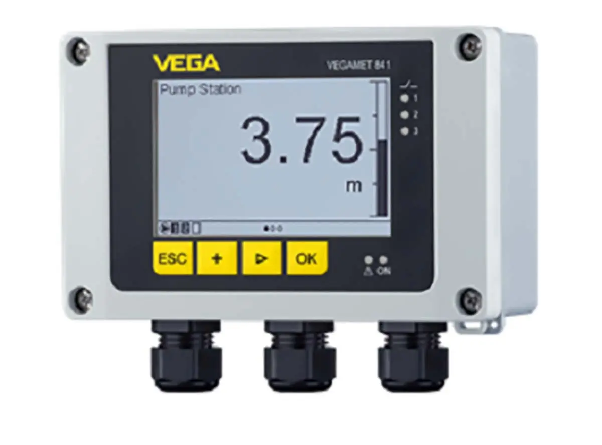 Produktfoto 1 von Vega VEGAMET 861 Niveauregler 1 x Eingänge Wand, U Sonde = 27 V 230 V Spannung Analog