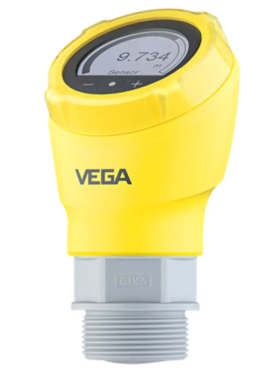 Produktfoto 1 von Vega VEGAPULS 31 Radar Füllstandssensor mit 15 m Kabel Mit Gewinde Fluorelastomer, Nein Zulassung bis 3 bar -40 °C / 80