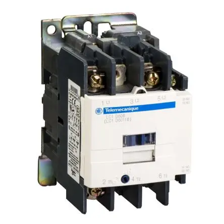 Produktfoto 1 von Schneider Electric TeSyS D Schütz 110V dc-Spule, 3-polig, 1kV / 50 A 110V dc 30 kW 3 Schließer Motorsteuerung,