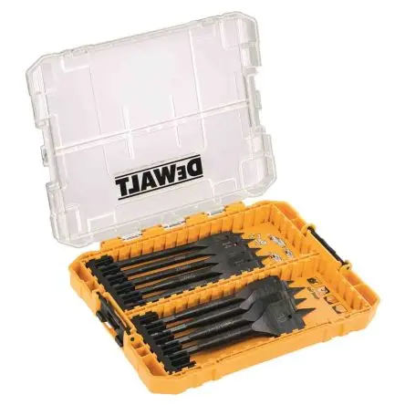 Produktfoto 1 von DeWALT HSS Holz Satz 12 mm → 32 mm, 9-teilig für Holz