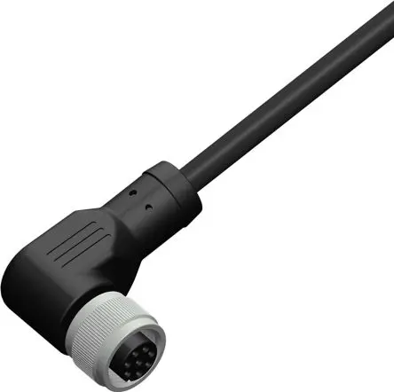 Produktfoto 1 von RS PRO CBF, 8-polig Sensor-Betätigungselementkabel, Rechtwinklig Buchse / Freies Ende Buchse, Länge 10 m