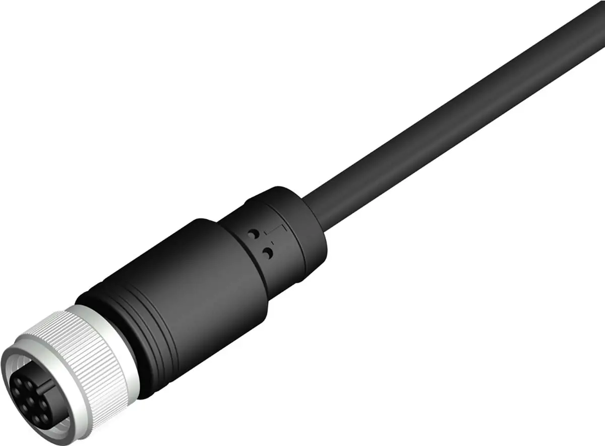 Produktfoto 1 von RS PRO CBF, 8-polig Sensor-Betätigungselementkabel, Gerade Buchse / Gerade, Nicht abgeschlossen Buchse, Länge 10 m