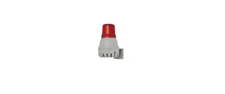 Produktfoto 1 von e2s H100 Xenon, Filament/Warnsummer-Licht Alarm-Leuchtmelder 24V Rot IP65 Oberfläche / 100 dB 100 dB @ 1m