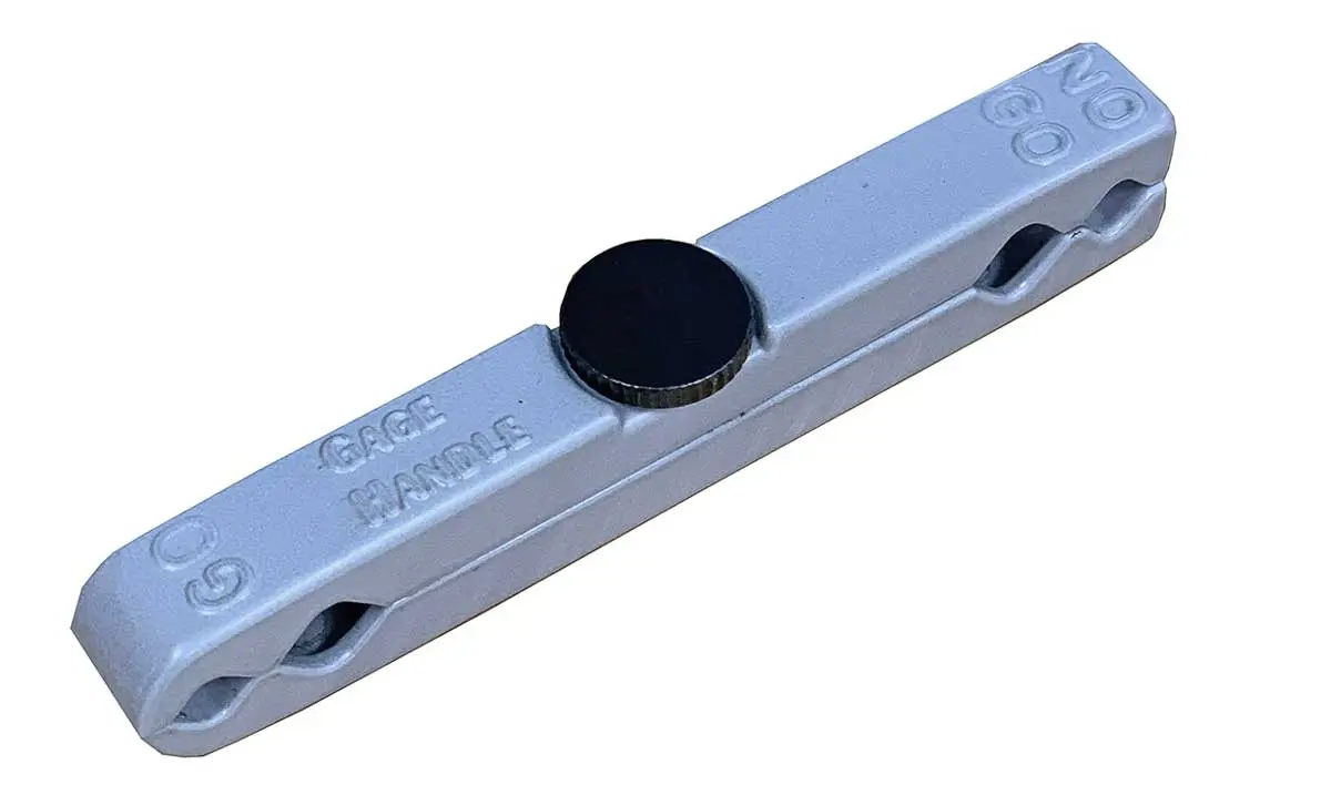 Produktfoto 1 von RS PRO Stiftlehren-Griff Radiuslehre 0.79 mm 12.77 mm