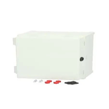 Produktfoto 1 von RS PRO Polycarbonat Wandanschlusskasten Hellgrau IP65, HxBxT 600 mm, 400 mm x 220 mm