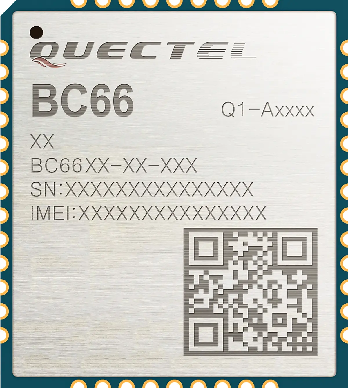 Produktfoto 1 von Quectel HF-Modul Modul Energie-Modul bis 25.5 kbps 3.63 V / 23 dBm, Oberfläche