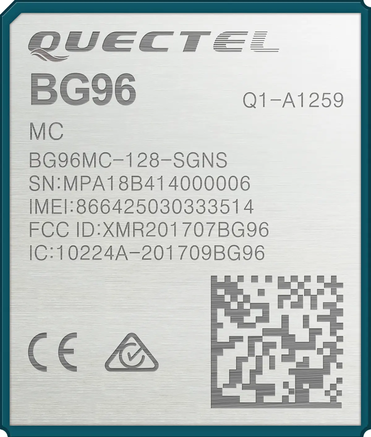 Quectel HF-Modul Modul HF-Modul 1900 MHz bis 375 kbps 4.3 V / 23 dBm, Oberfläche