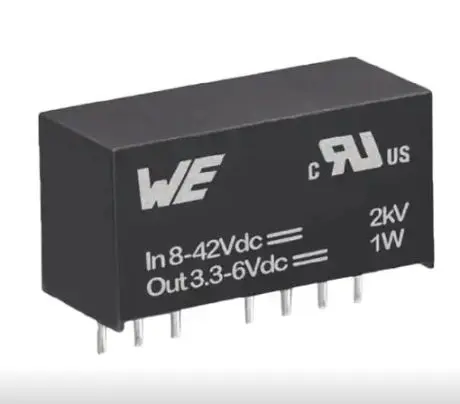 Produktfoto 1 von Wurth Elektronik DC/DC Konverter 5-Kanal, 300 mA 556 kHz SIP 8-Pin Einstellbar 6 V 3.3 V