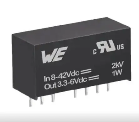 Produktfoto 1 von Wurth Elektronik DC/DC Konverter 5-Kanal, 300 mA 556 kHz SIP 8-Pin Einstellbar 6V 3.3 V