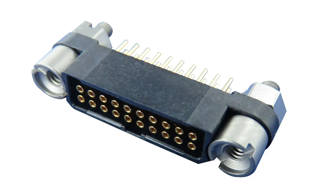 Amphenol Socapex MHDAS Leiterplattenbuchse Gerade 20-polig / 2-reihig, Raster 1.27mm