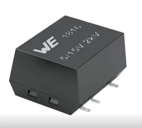 Produktfoto 1 von Wurth Elektronik DC/DC Konverter 1-Kanal, 200 mA 110 kHz SMD 8-Pin Festwert 12 V 5 V