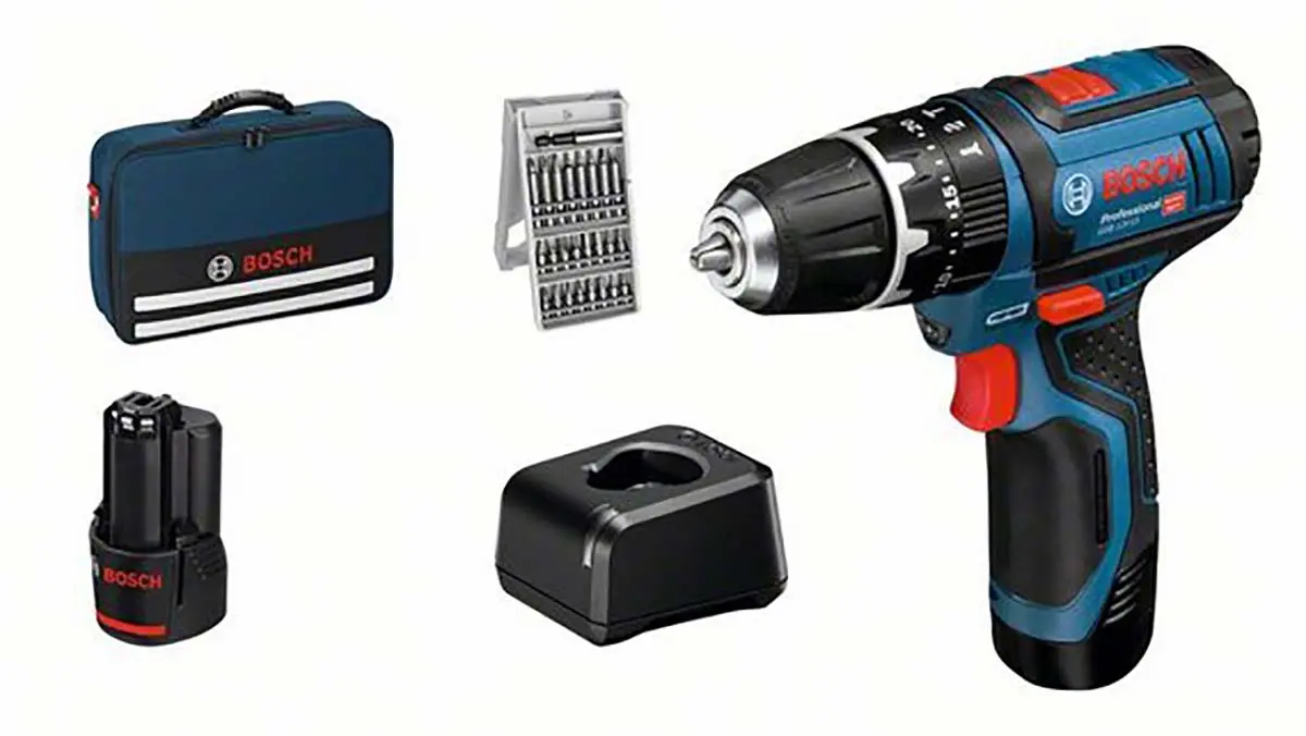 Produktfoto 1 von Bosch GSB 12V-15 GSB Li-Ion Akku Bohrschrauber 12V 1300U/min 2Ah