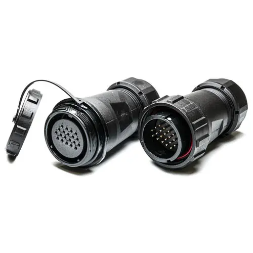 Produktfoto 1 von RS PRO SP29 38.8 mm Rundsteckverbinder Stecker, Buchse 20-polig Stecker/Buchse 5A Kabel IP68