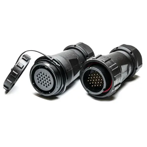 Produktfoto 1 von RS PRO SP29 38.8 mm Rundsteckverbinder Stecker, Buchse 24-polig Stecker/Buchse 5A Kabel IP68