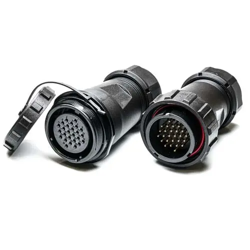 Produktfoto 1 von RS PRO SP29 38.8 mm Rundsteckverbinder Stecker, Buchse 26-polig Stecker/Buchse 5A Kabel IP68