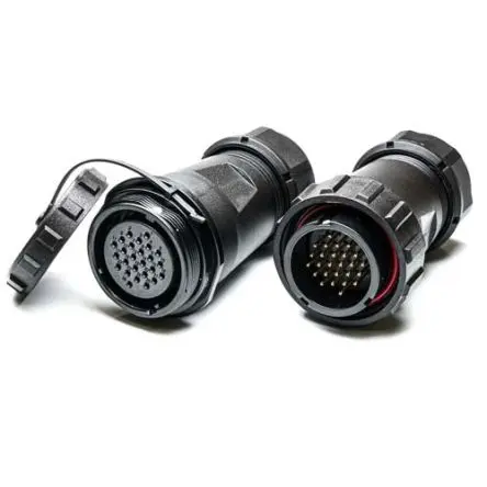 Produktfoto 1 von RS PRO SP29 38.8 mm Rundsteckverbinder Stecker, Buchse 26-polig Stecker/Buchse 5A Kabel IP68