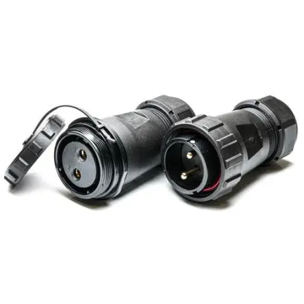 Produktfoto 1 von RS PRO SP29 38.8 mm Rundsteckverbinder Buchse, Stecker 2-polig Stecker/Buchse 50A Kabel IP68