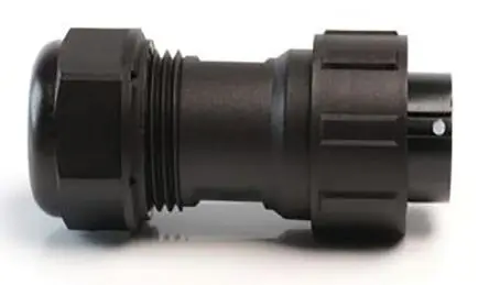 Produktfoto 1 von RS PRO SP29 38.8 mm Rundsteckverbinder Stecker 4-polig Stecker 10A Kabel IP68