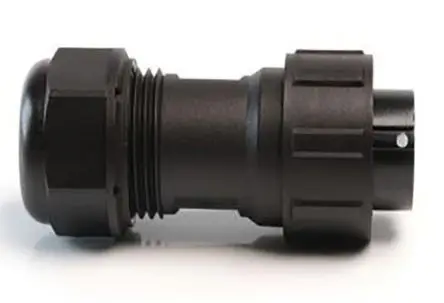 Produktfoto 1 von RS PRO SP29 38.8 mm Rundsteckverbinder Stecker 10-polig Buchse 25A Kabel IP68