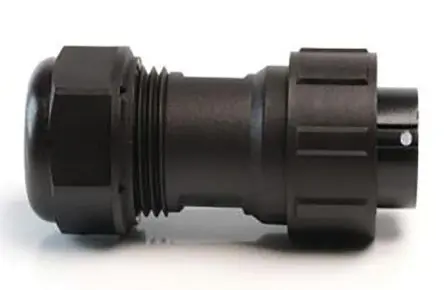 Produktfoto 1 von RS PRO SP29 38.8 mm Rundsteckverbinder Stecker 10-polig Buchse 10A Kabel IP68