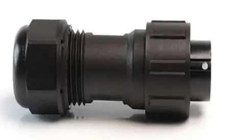 Produktfoto 1 von RS PRO SP29 38.8 mm Rundsteckverbinder Stecker 12-polig Buchse 10A Kabel IP68