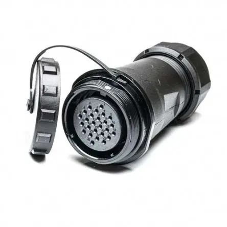 Produktfoto 1 von RS PRO SP29 38.8 mm Rundsteckverbinder Buchse 26-polig Buchse 5A Kabel IP68