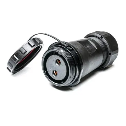 Produktfoto 1 von RS PRO SP29 38.8 mm Rundsteckverbinder Buchse 2-polig Buchse 50A Kabel IP68