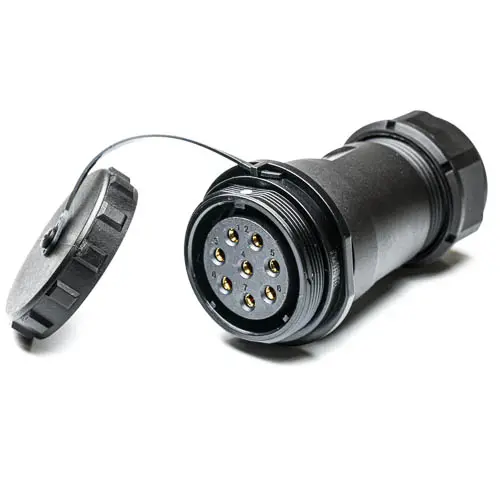 Produktfoto 1 von RS PRO SP29 38.8 mm Rundsteckverbinder Buchse 8-polig Buchse 10A Kabel IP68